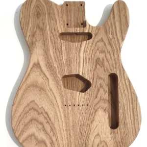 Satisfait Ou Remboursé Corps Telecaster en frene des marais torréfié, poncé, non verni, léger