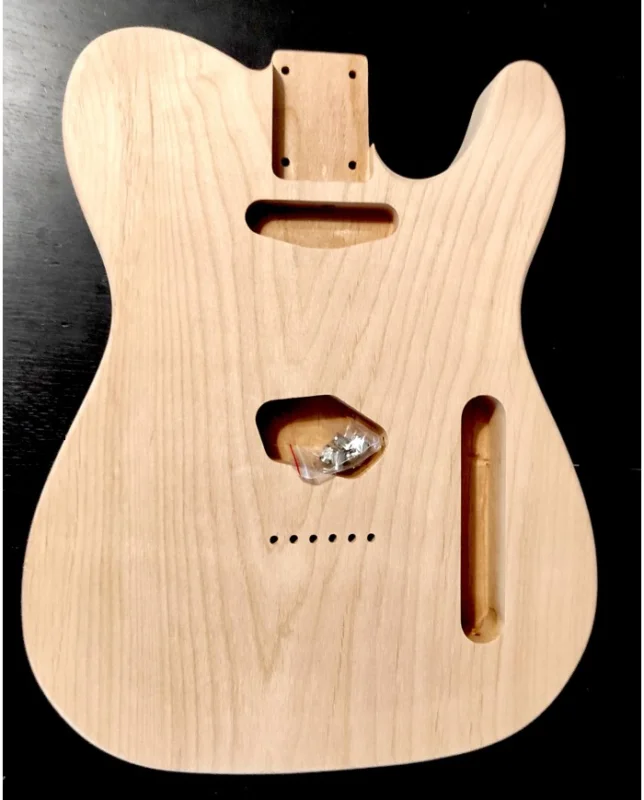 Haute Qualité Corps Telecaster en aulne 3 pièces, unfinished