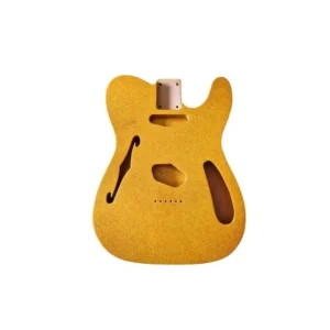 Corps Telecaster Thinline Sparkle Gold verni gloss Vente Flash