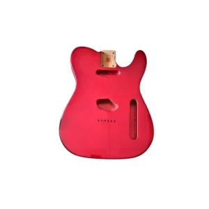 Corps Telecaster Metallic Red, verni gloss Commander Vite