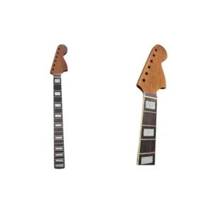 Manche Stratocaster CBS érable torréfié flammé, touche palissandre, vernis satin nitro Super Prix