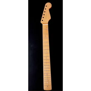 Manche Stractocaster verni en érable flammé torréfié 1 Pièce Usine Directe