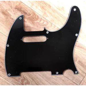 Pickguard 3ply noir/blanc/noir pour Telecaster 8 vis Populaire