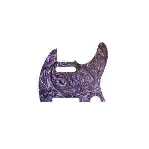 Pickguard Telecaster 8 trous, en résine violet- Guyker Nouveauté