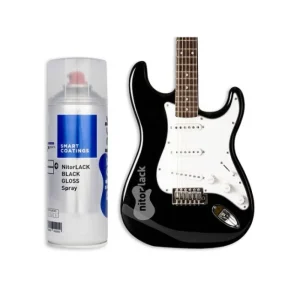 Nouvel Arrivage Peinture noire en bombe - NITORLACK® AÉROSOL CELLULO BLACK (400ml)