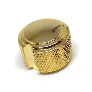 Prix Cassé 1 Boutons Duesenberg art deco Gold, 22mmØ x 16.5mm