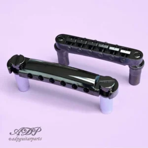 Must-Have Cordier + Chevalet Gotoh GE101Z Stoptail + GE103B Style Tune-O-matic Metrique Cosmo Black