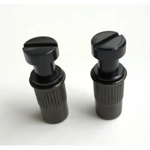 Set de 2 Vis + 2 Inserts Metrique Black diamètre 12mm pour cordier stoptail Offre Limitée