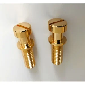 Meilleure Vente Vis de montage Metrique Gold 8mm pour cordier stoptail