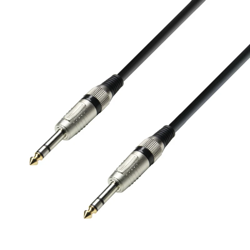 Câble Audio Jack 6,3 Mm Trs Stéréo Vers Jack 6,3 Mm Trs Stéréo 0,9 M Promotion Saisonnière