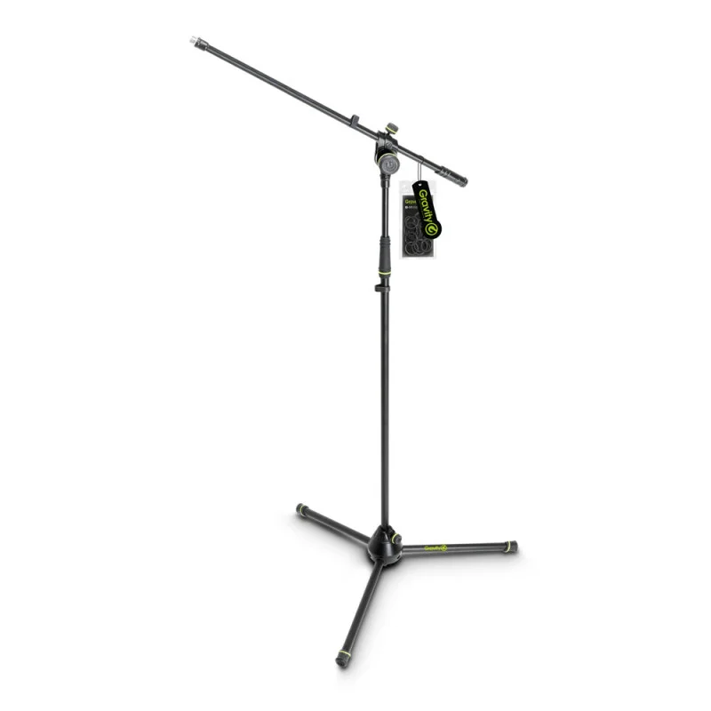 MS 4321B - Pied de Micro avec Perchette (79cm) Top Vente
