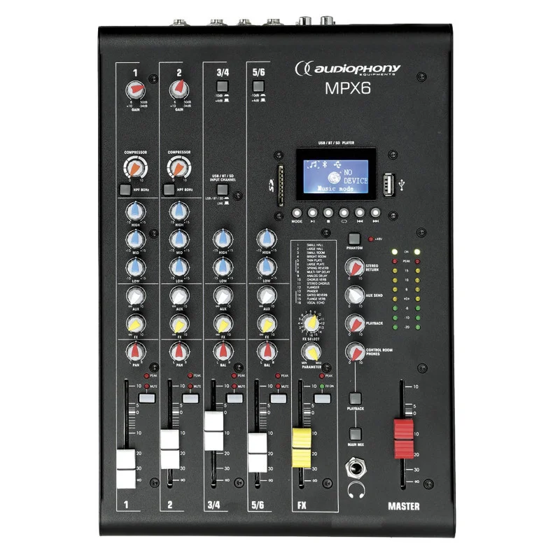 MPX6 - Table de mixage 6 canaux Expédition Rapide