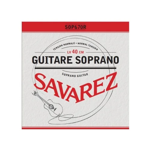 Cordes à l‘unité Soprano 40cm SOP670R - Tension Normale Usine Directe