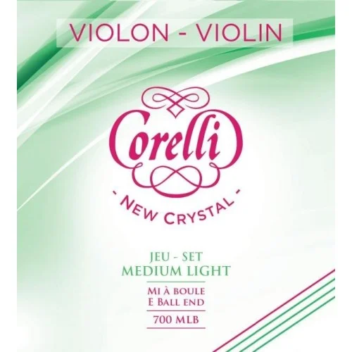 Corelli CRYSTAL Jeu de cordes violon 4/4 Medium Light Prix Promo