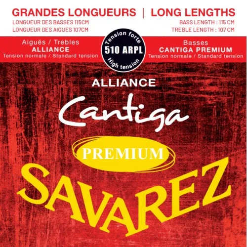Offre Exclusive Savarez ALLIANCE CANTIGA PREMIUM 510 ARPL grande longueur