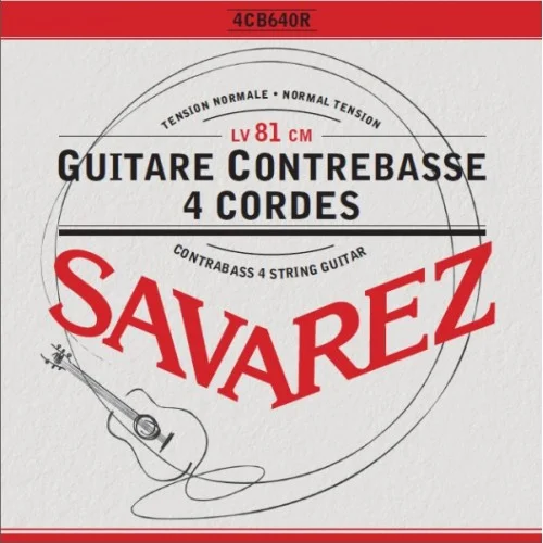 Cordes pour guitare Contrebasse 4 cordes 81cm Certifié