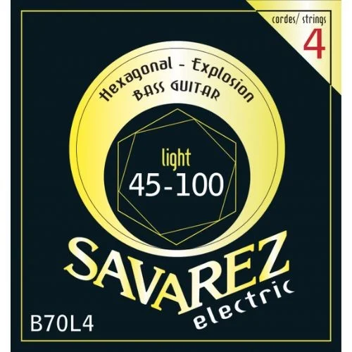 Prix Réduit Savarez B70L4 Bass Electric Hexagonal Explosion Light