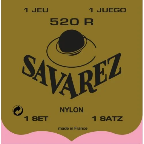 Savarez 520R Carte Rouge tension forte Livraison Express