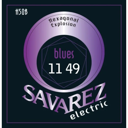 Pas Cher Savarez H50B Electric Hexagonal Explosion Blues