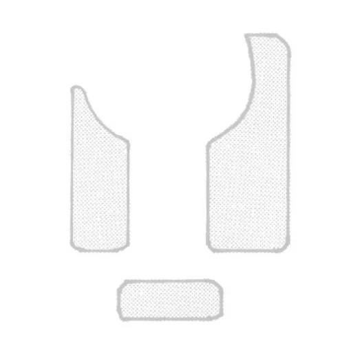 Promotion Valencia plaque de protection 3 rangs transparent